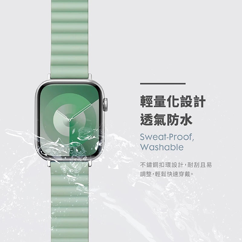 LAUT 萊德 Apple Watch錶帶｜撞色矽膠款｜適用38/40/41/42/44/45/46/49mm