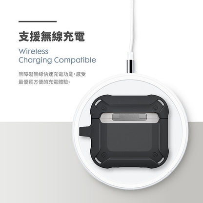 LAUT 萊德 AirPods 4保護殼｜耐衝擊硬式款