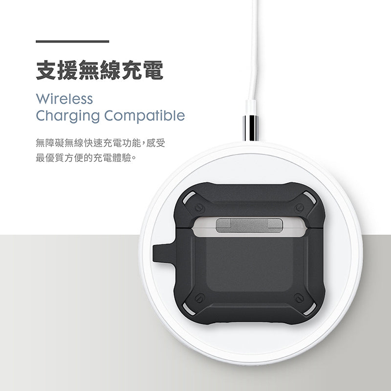 LAUT 萊德 AirPods 4保護殼｜耐衝擊硬式款