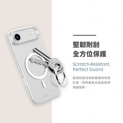 LAUT 萊德 iPhone 17/Air/17 Pro/Pro Max手機殼｜MagSafe磁吸晶透款