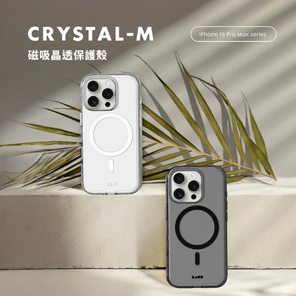 LAUT 萊德 iPhone 16手機款｜MagSafe磁吸晶透款｜適用16/Plus/Pro/Pro Max