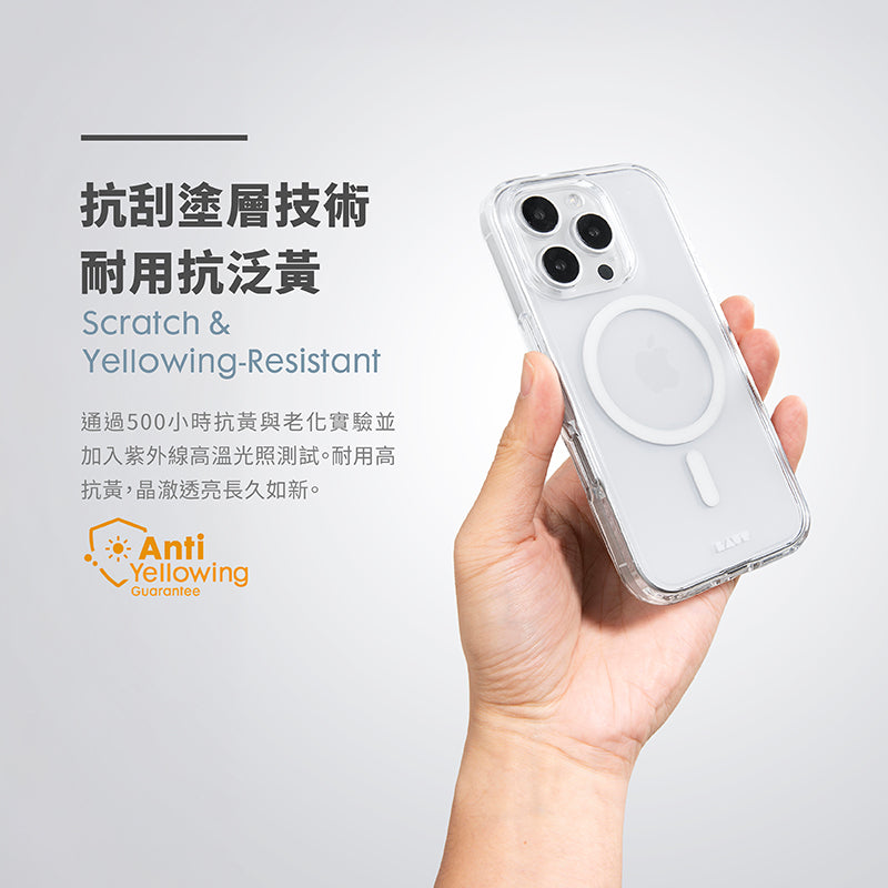 LAUT 萊德 iPhone 16手機款｜MagSafe磁吸晶透款｜適用16/Plus/Pro/Pro Max