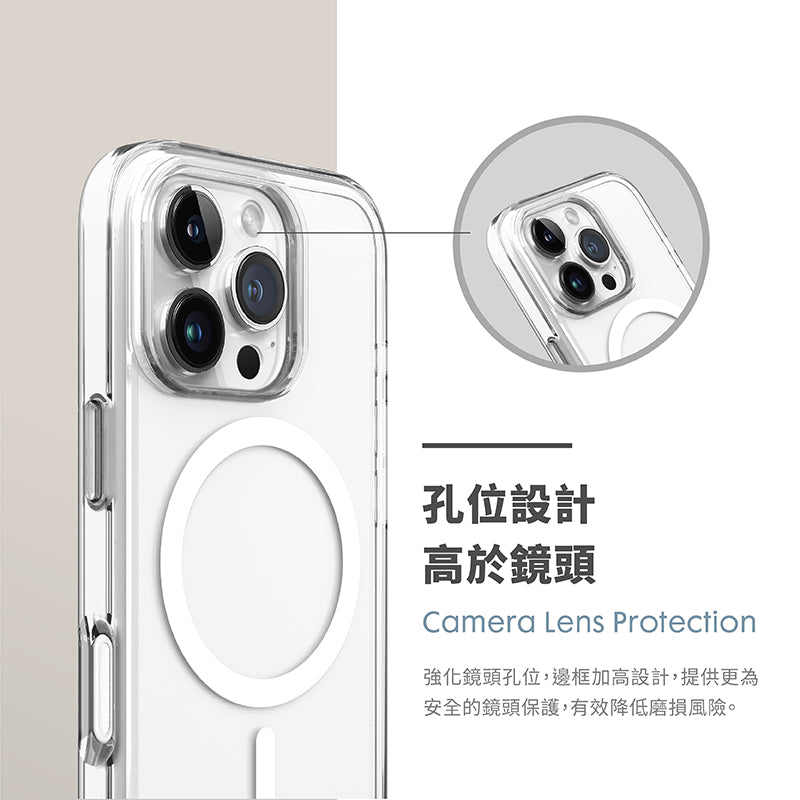 LAUT 萊德 iPhone 16手機款｜MagSafe磁吸晶透款｜適用16/Plus/Pro/Pro Max