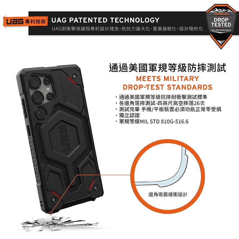 UAG Galaxy S25手機殼｜MagSafe磁吸頂級(特仕)版｜適用S25/S25+/S25 Ultra