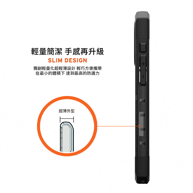 UAG iPhone 16 Pro/Pro Max手機殼｜耐衝擊經典透色款