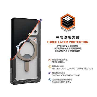 UAG iPhone 17/Air/Pro/Pro Max手機殼｜MagSafe磁吸耐衝擊支架經典款