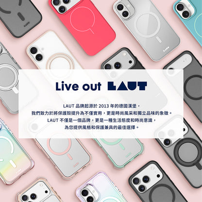 LAUT 萊德 AirPods Pro 3 保護殼｜耐衝擊硬式款-黑