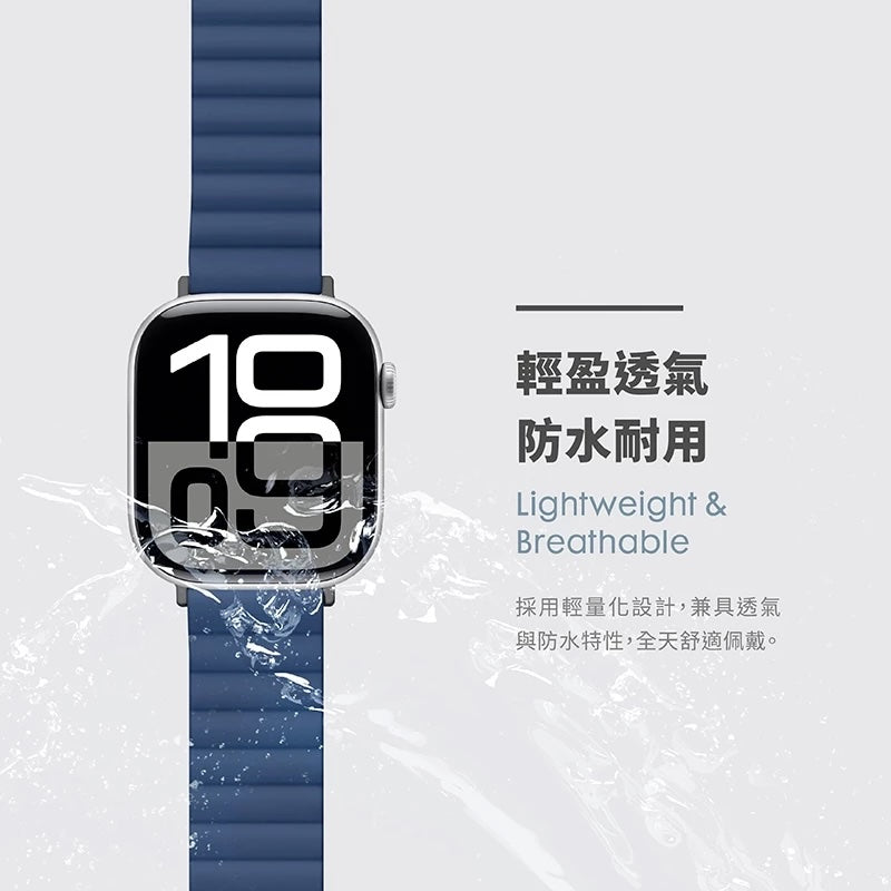 LAUT 萊德 Apple Watch錶帶｜雙色矽膠款｜適用38/40/41/42/44/45/46/49mm