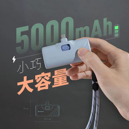 ADAM 亞果元素｜Lightning｜GRAVITY F5C LED 顯示口袋型行動電源