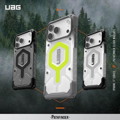 UAG iPhone 17/17 Pro/Pro Max手機殼｜MagSafe磁吸耐衝擊經典款-透色