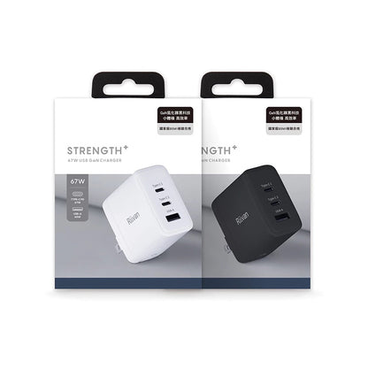 Riivan｜ 67W 2C1A GaN氮化鎵｜三孔充電器