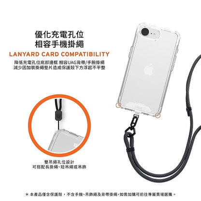 UAG iPhone 16e透明手機殼｜耐衝擊極透明款