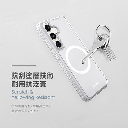 LAUT 萊德 Galaxy S25手機殼｜磁吸晶透款｜適用S25/S25+/S25 Ultra