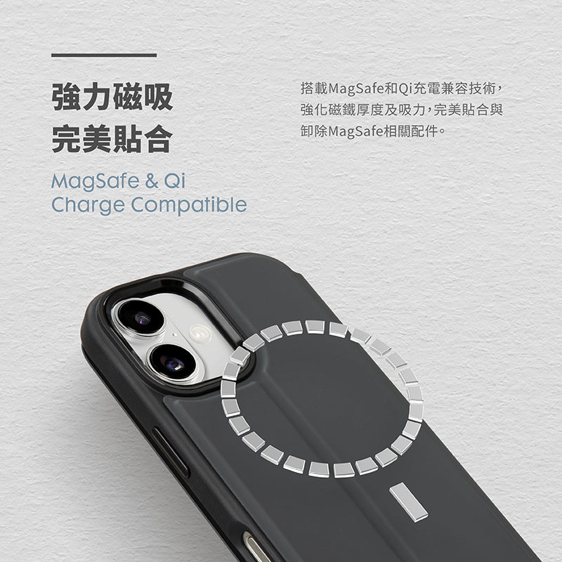LAUT 萊德 iPhone 17/Air/17 Pro/Pro Max手機殼｜MagSafe磁吸可拆翻蓋式款
