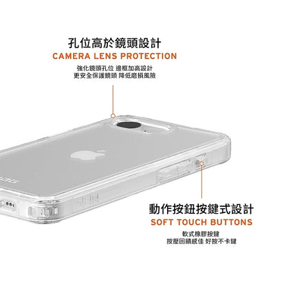 UAG iPhone 16e透明手機殼｜耐衝擊極透明款