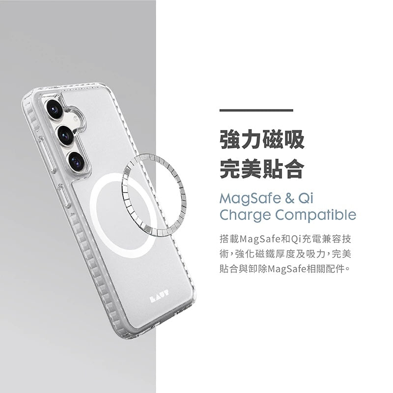 LAUT 萊德 Galaxy S25手機殼｜磁吸晶透款｜適用S25/S25+/S25 Ultra