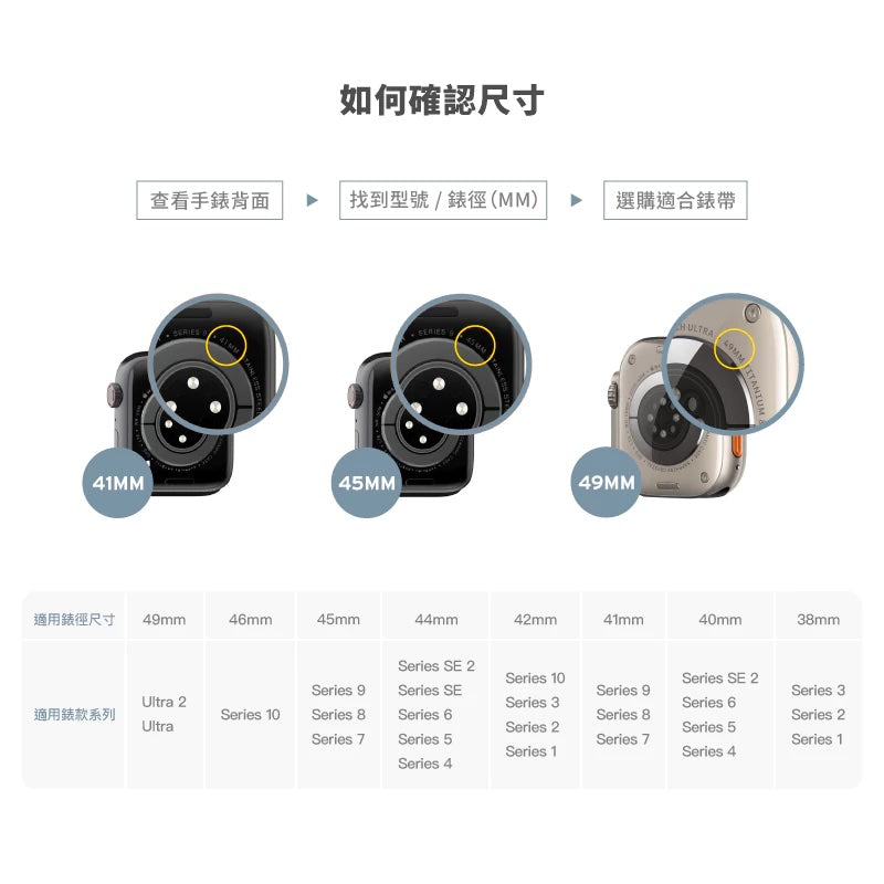 LAUT 萊德 Apple Watch錶帶｜舒適運動款｜適用38/40/41/42/44/45/46/49mm