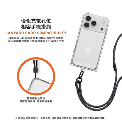 UAG iPhone 17/17 Pro/Pro Max手機殼｜耐衝擊全透款-極透明