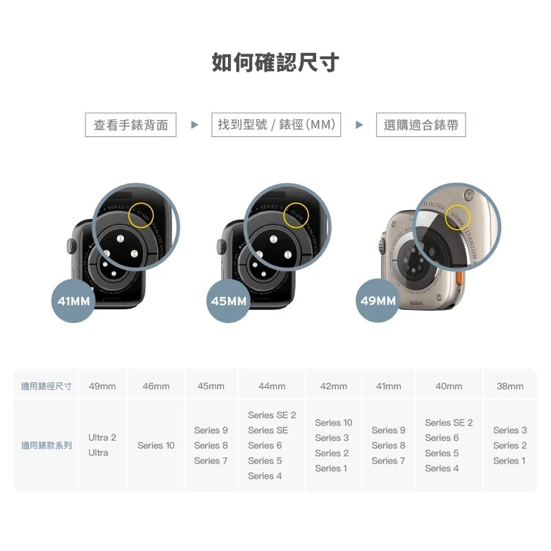 LAUT 萊德 Apple Watch錶帶｜雙色矽膠款｜適用38/40/41/42/44/45/46/49mm
