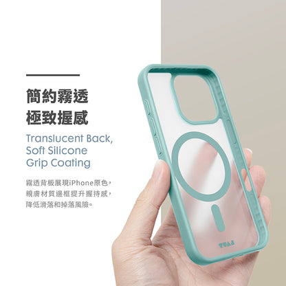 LAUT 萊德 iPhone 16手機殼｜MagSafe磁吸簡約耐衝擊款｜適用16/Plus/Pro/Pro Max