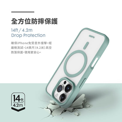 LAUT 萊德 iPhone 16手機殼｜MagSafe磁吸簡約耐衝擊款｜適用16/Plus/Pro/Pro Max