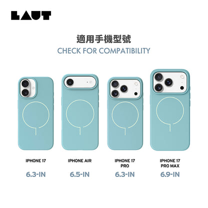 LAUT 萊德 iPhone 17/Air/17 Pro/Pro Max手機殼｜MagSafe磁吸輕量款