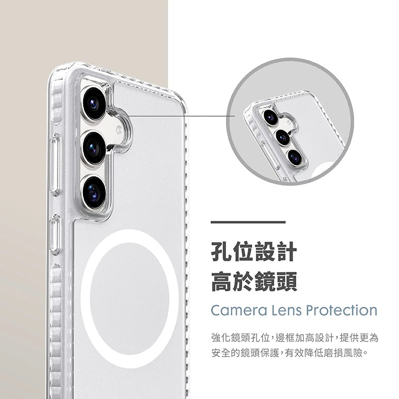 LAUT 萊德 Galaxy S25手機殼｜磁吸晶透款｜適用S25/S25+/S25 Ultra