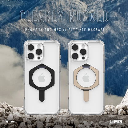 UAG iPhone 16 Pro/Pro Max手機殼｜MagSafe磁吸耐衝擊支架全透款
