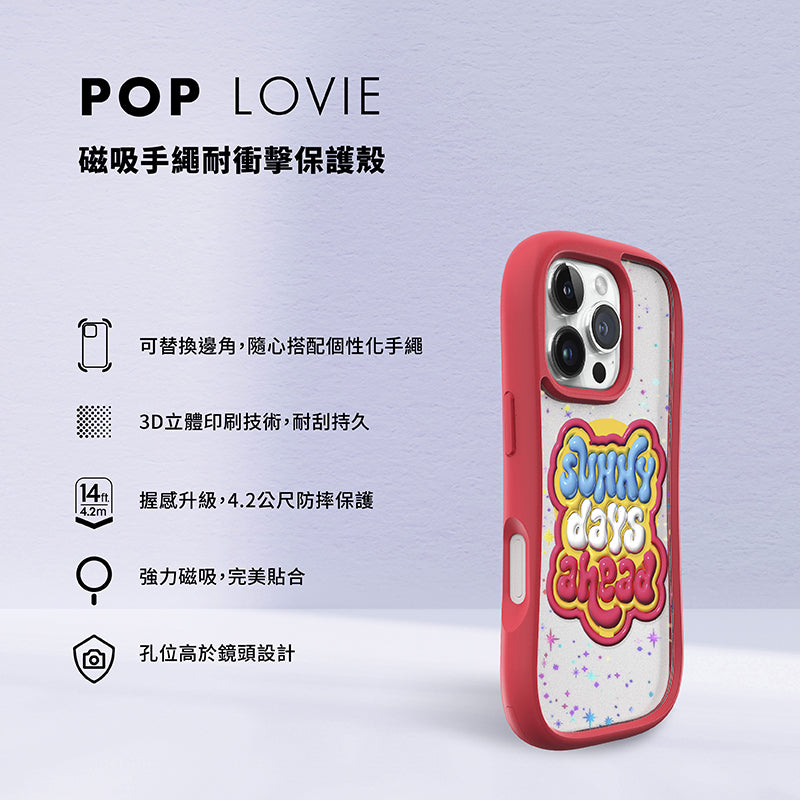 LAUT 萊德 iPhone 16手機殼｜MagSafe磁吸手繩耐衝擊款｜適用16/Plus/Pro/Pro Max