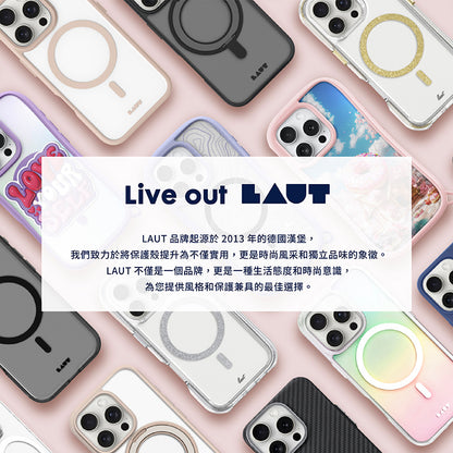 LAUT 萊德 iPhone 16手機殼｜MagSafe磁吸耐衝擊地圖款｜適用16/Plus/Pro/Pro Max