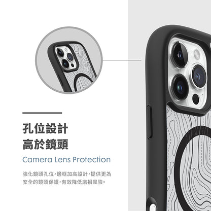LAUT 萊德 iPhone 16手機殼｜MagSafe磁吸耐衝擊地圖款｜適用16/Plus/Pro/Pro Max