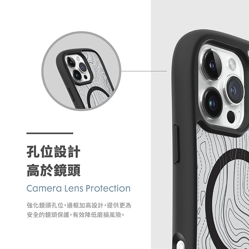 LAUT 萊德 iPhone 16手機殼｜MagSafe磁吸耐衝擊地圖款｜適用16/Plus/Pro/Pro Max