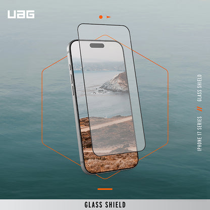 UAG iPhone 17/Air/17 Pro/Pro Max 2.5D滿版鋼化玻璃保護貼