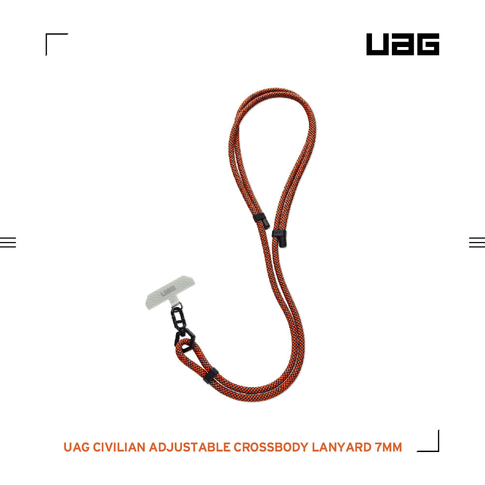 UAG 手機掛繩｜簡約編織可調式背帶款 (7mm/10mm)