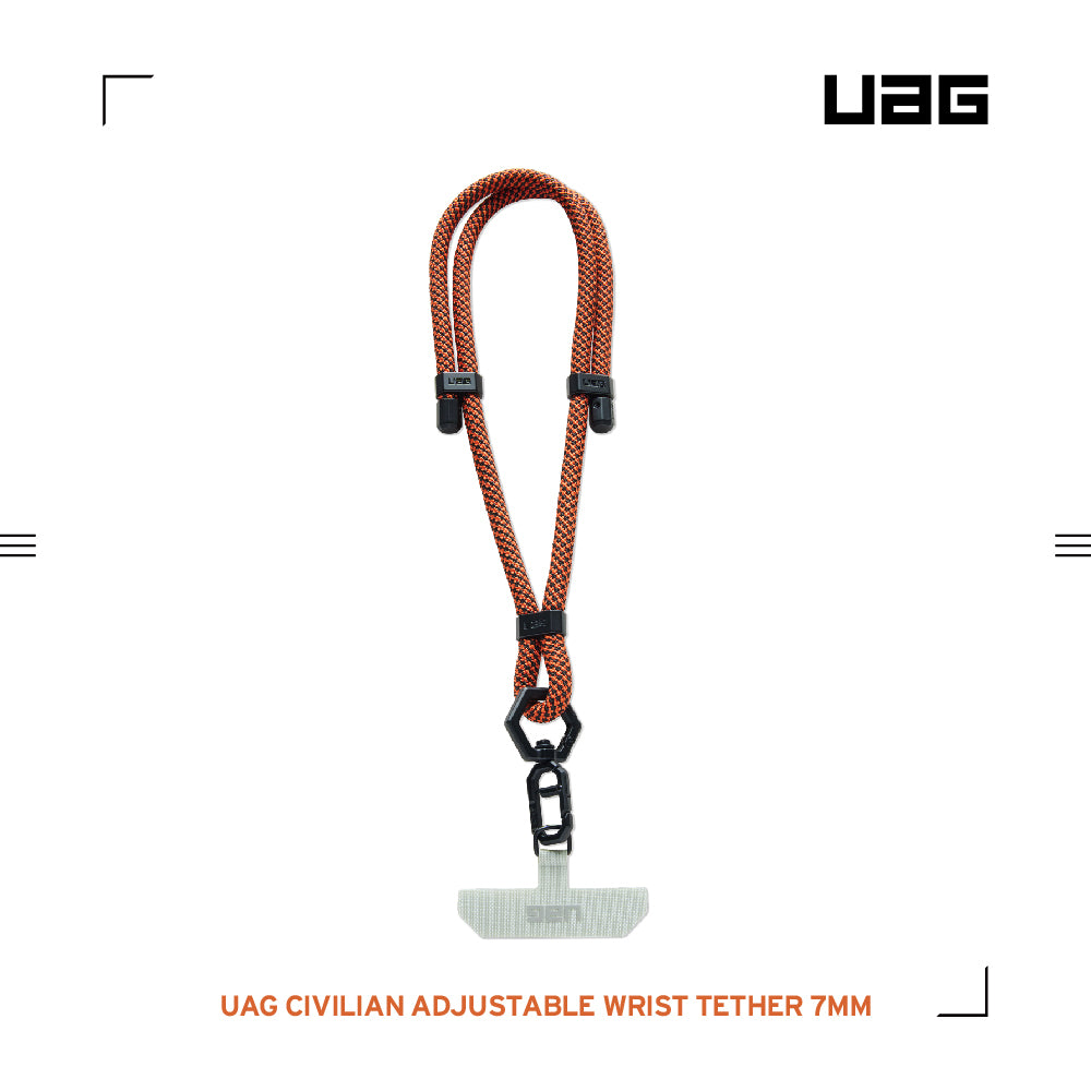 UAG 手機掛繩｜簡約編織可調式7mm款