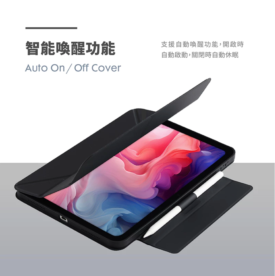 LAUT萊德 iPad保護殼｜透明背板可拆式多功能款｜適用10.9/Air 13/11/10.9/Pro 11/13