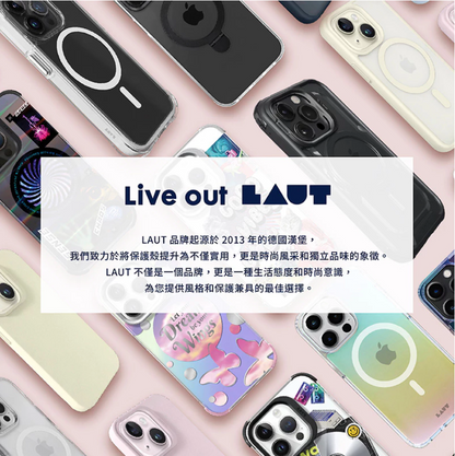 LAUT萊德 iPad保護殼｜透明背板可拆式多功能款｜適用10.9/Air 13/11/10.9/Pro 11/13