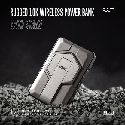 UAG 行動電源｜10000mAh｜磁吸無線耐衝擊支架款