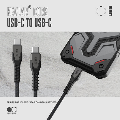 UAG 充電線｜USB-C to USB-C｜1.5m頂級超耐折款