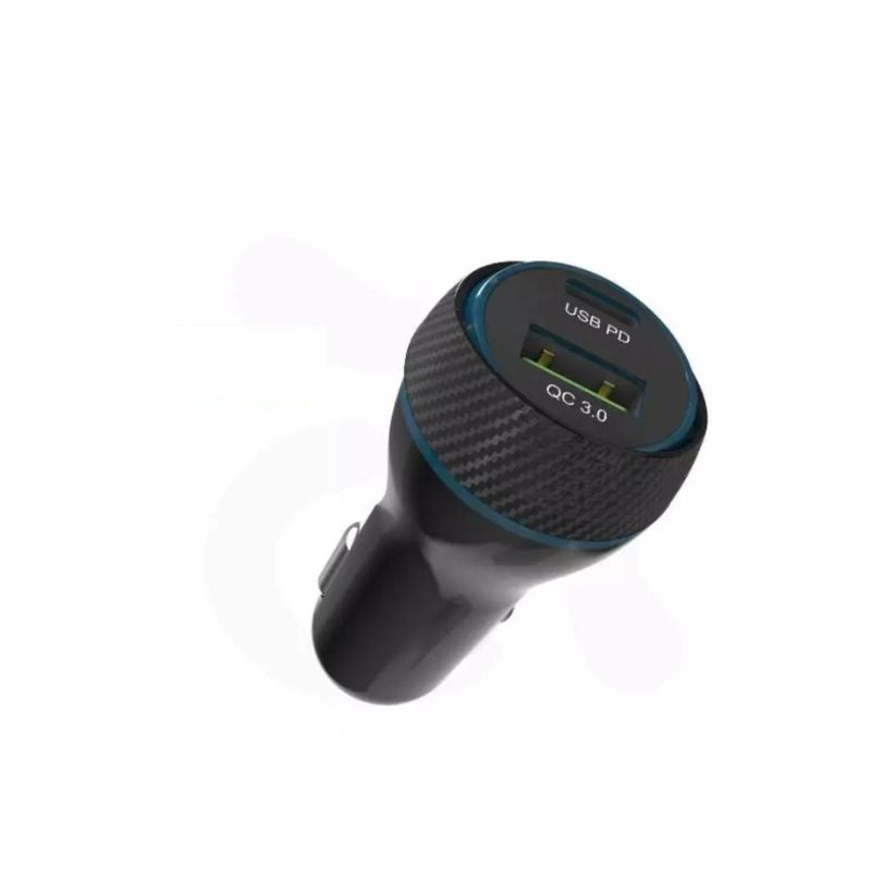 ADAM 亞果元素｜USB-C/A 45W｜OMNIA C1+ 「車用」雙孔快速電源供應器