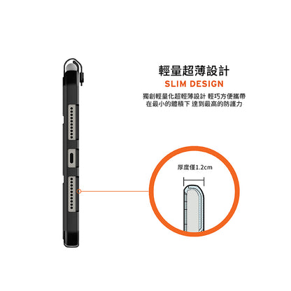 UAG iPad mini保護殼｜耐衝擊多角度款｜適用mini6/7