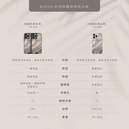 BURGA iPhone 16手機殼｜MagSafe磁吸Tough防摔款｜適用16/Plus/Pro/Pro Max