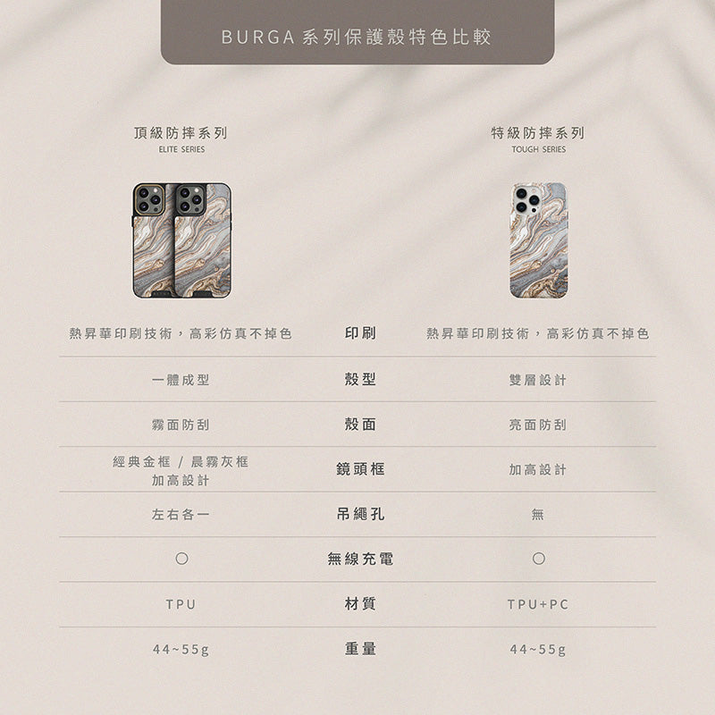 BURGA iPhone 16手機殼｜MagSafe磁吸Tough防摔款｜適用16/Plus/Pro/Pro Max
