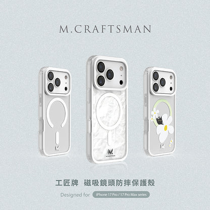 M.CRAFTSMAN｜iPhone 17 Pro/Pro Max MagSafe磁吸鏡頭防摔保護殼
