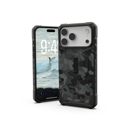UAG iPhone 17 Pro/Pro Max手機殼｜MagSafe磁吸耐衝擊經典款-迷彩黑