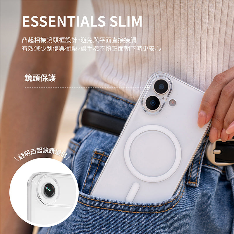 MONOCOZZI iPhone 17/Air/17 Pro/ProMax手機殼｜MagSafe磁吸超薄不發黃透明防摔款