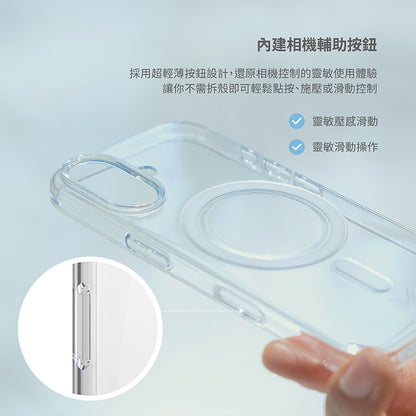 MONOCOZZI iPhone 17/Air/17 Pro/ProMax手機殼｜MagSafe磁吸超薄不發黃透明防摔款