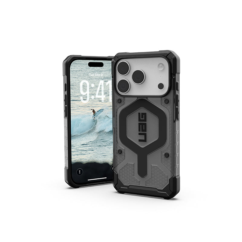 UAG iPhone 17/17 Pro/Pro Max手機殼｜MagSafe磁吸耐衝擊經典款-透色