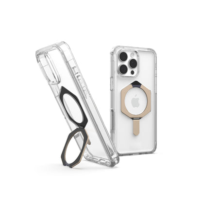 UAG iPhone 16 Pro/Pro Max手機殼｜MagSafe磁吸耐衝擊支架全透款